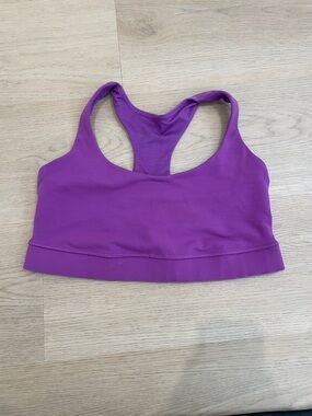 lululemon athletica Bright Purple Strappy Racerback Bra